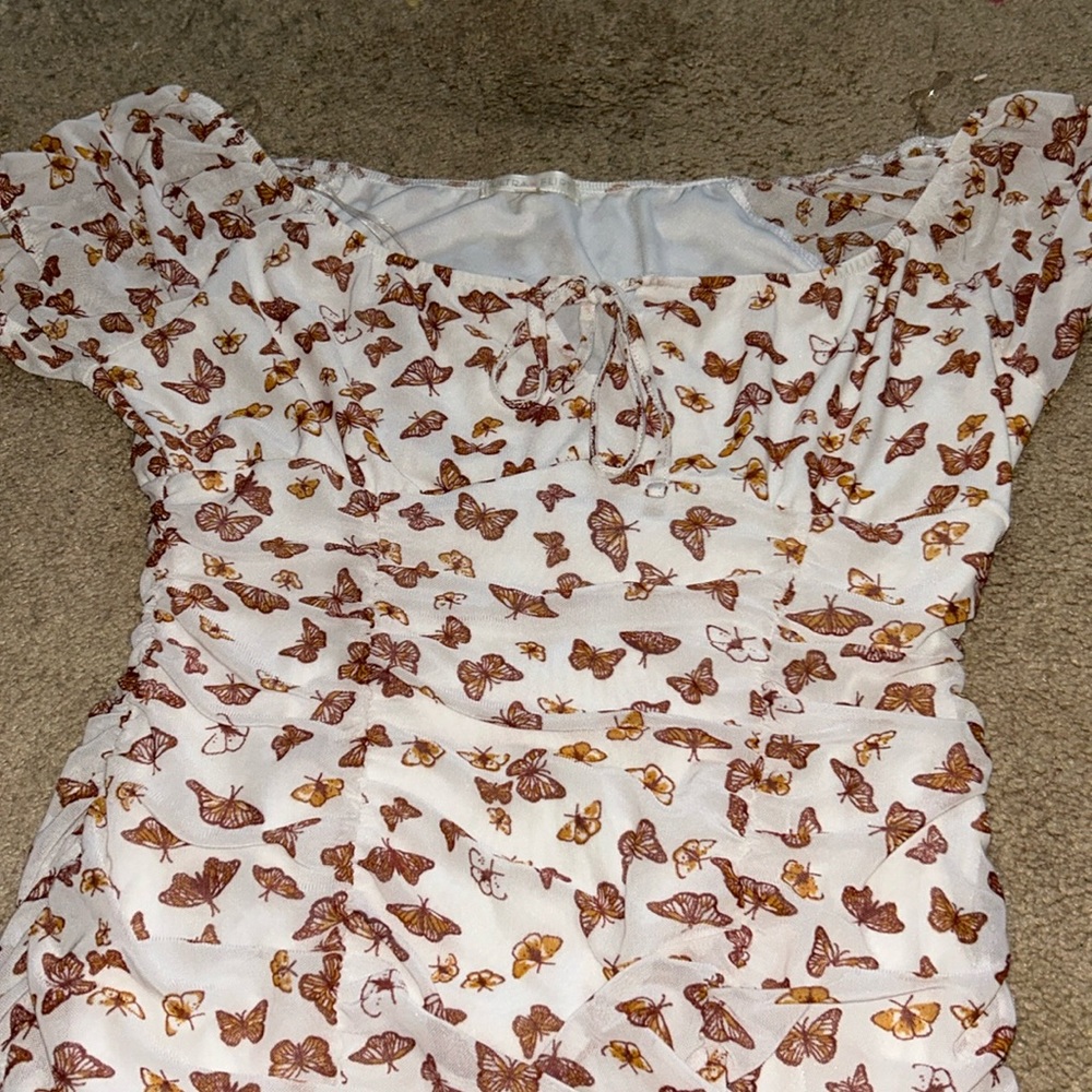 ultra flirt butterfly dress